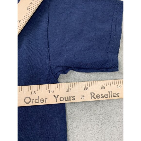 Ronald Reagan Presidential Library Youth Small Navy-Blue Shirt Republican Goat - Picture 4 of 9